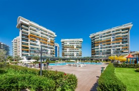 Furnished 2 Rooms Apartment for Sale in Alanya Avsallar
