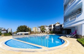 Alanya Tosmur'da Satılık 2+1 Eşyalı Deniz Manzaralı Daire