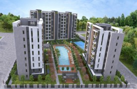 Modern 2+1 and 4+1 Apartments for Sale in Lara, Antalya
